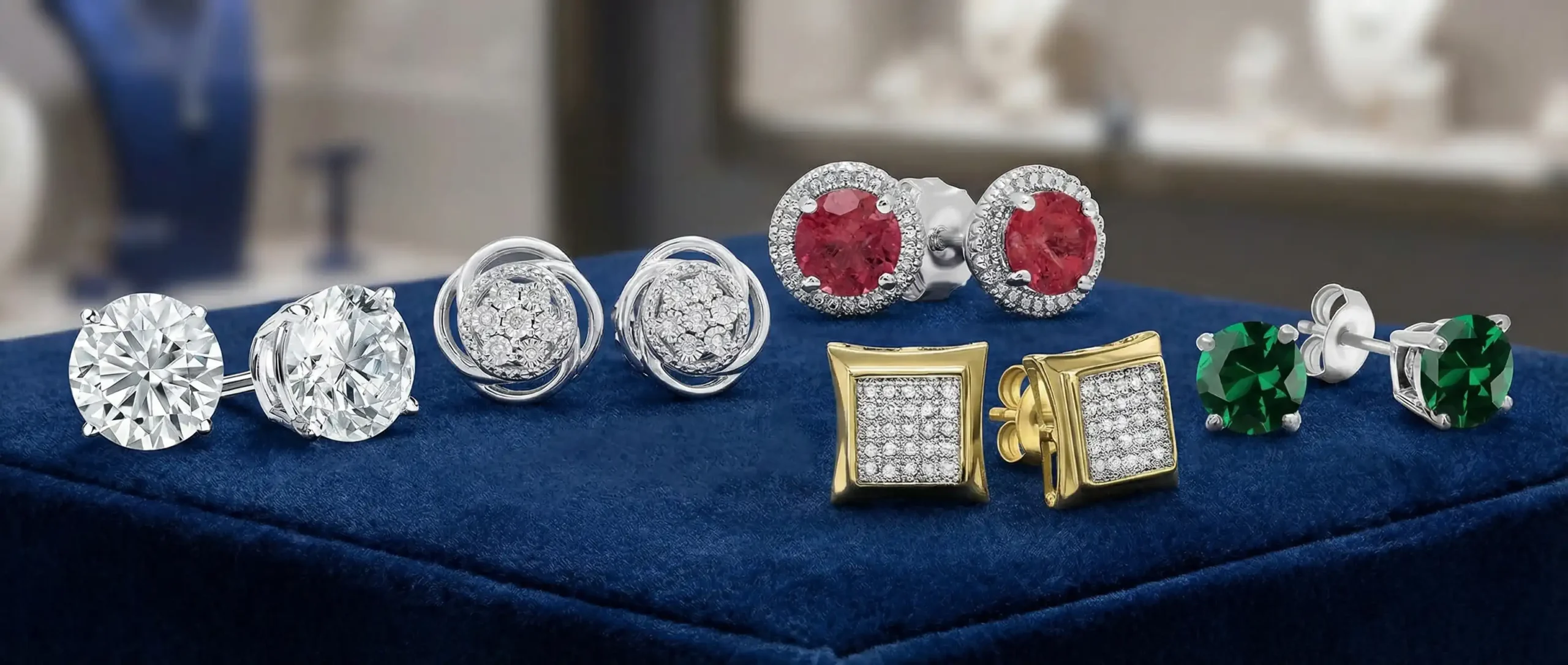 Best 10 stud earrings under $100 for 2026 – mix of diamonds, gemstones, and affordable luxury designs