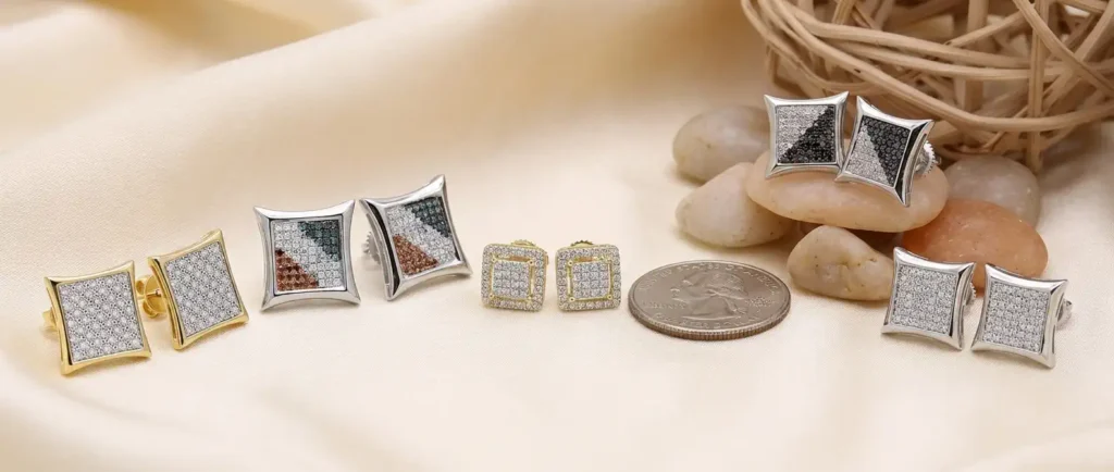 10 best iced out diamond studs – top-rated jewelry reviews