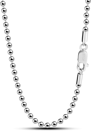 KISPER 925 sterling silver Figaro mariner hybrid chain for men